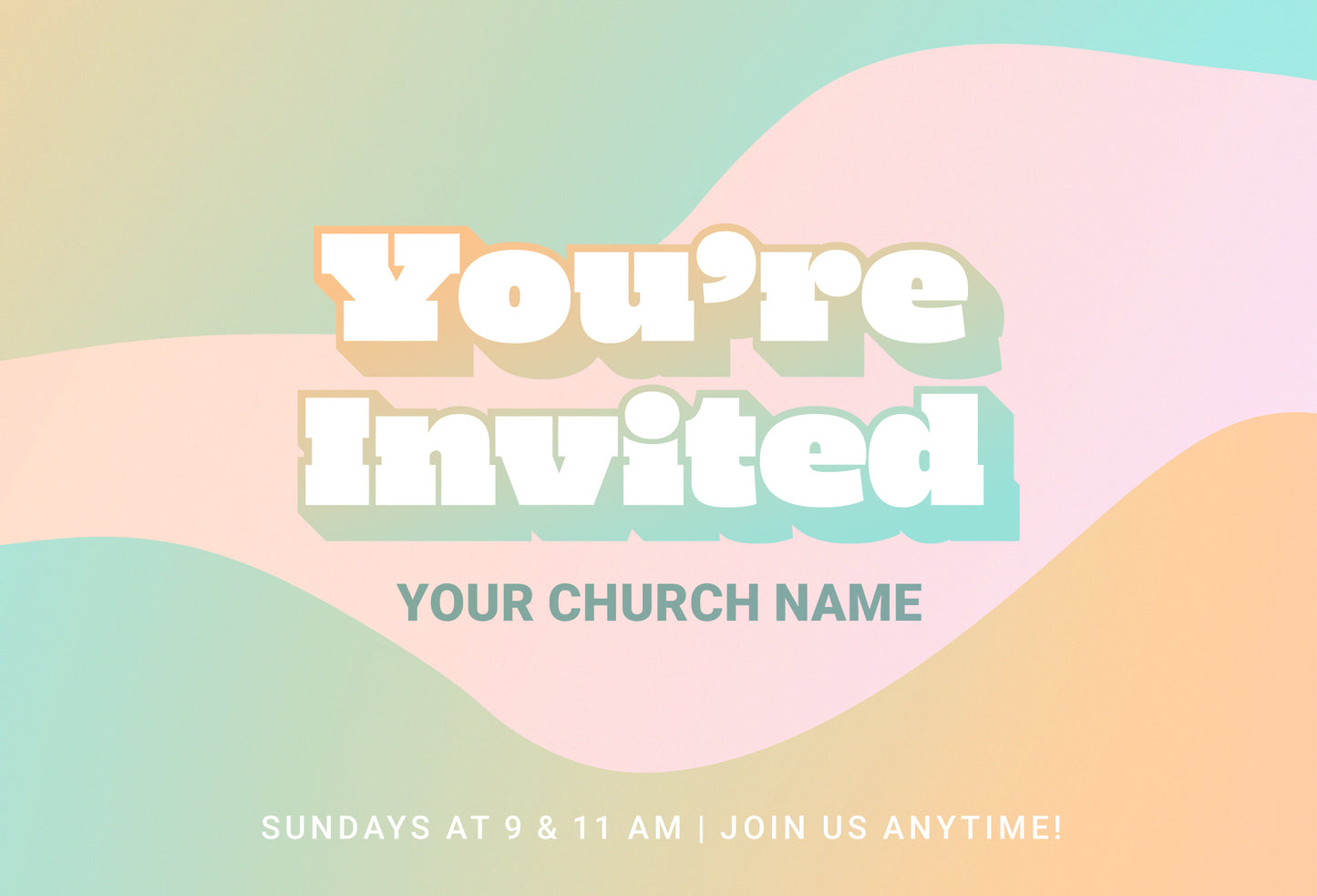 Get Connected 8X5 Postcard