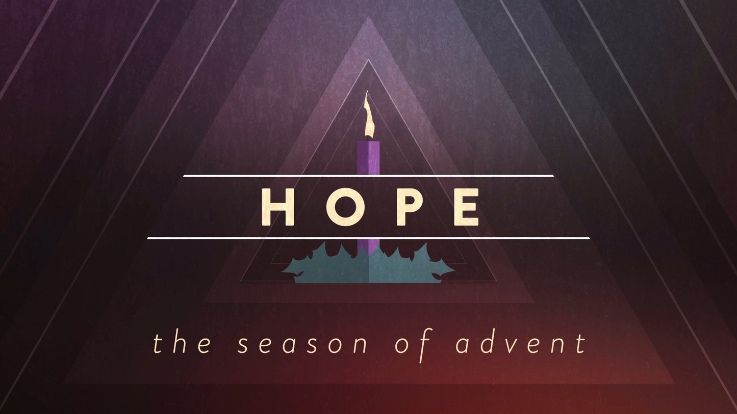 Christmas Advent Candles Hope Still