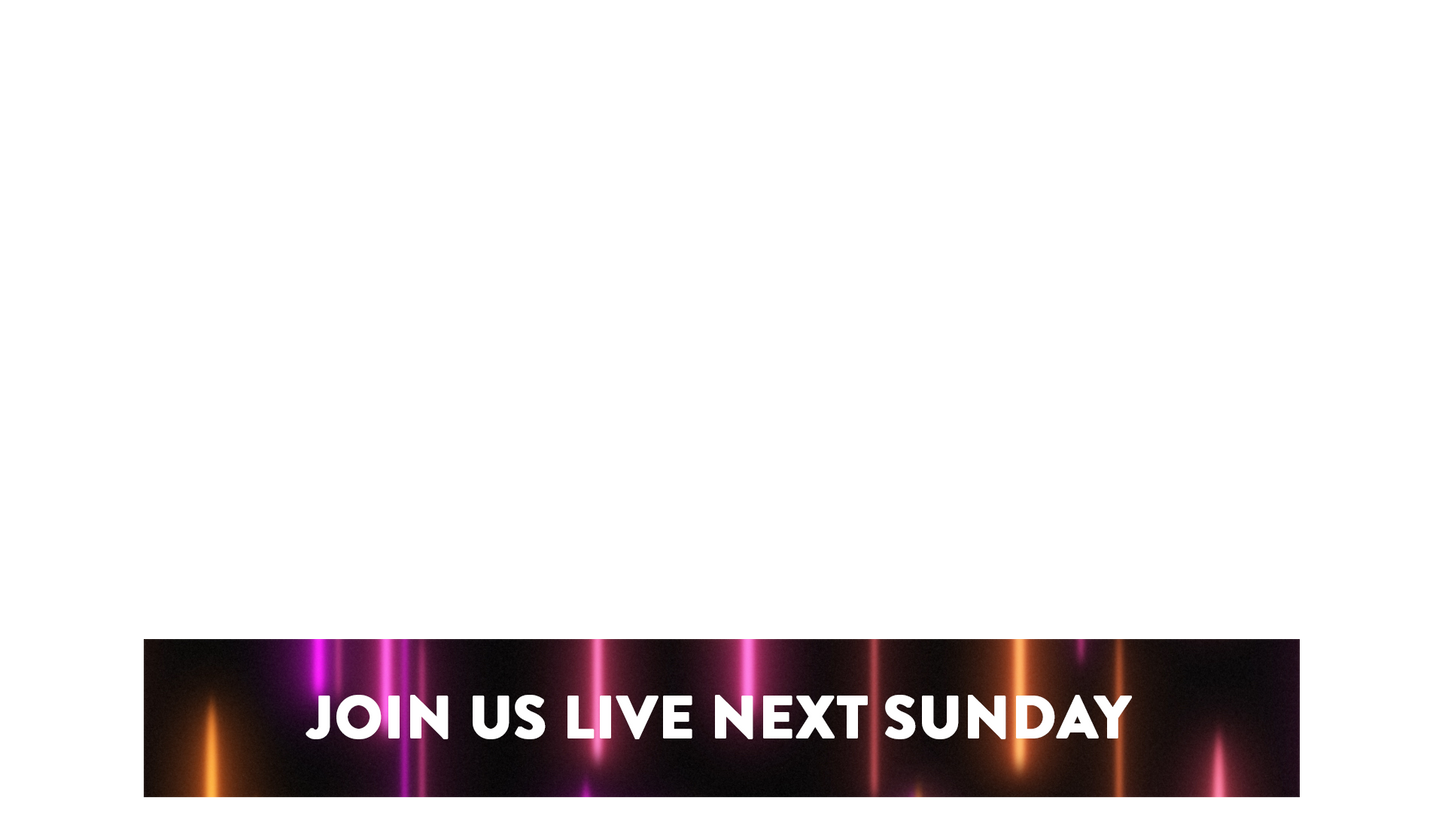 Neon Rain Lower Third Next Sunday
