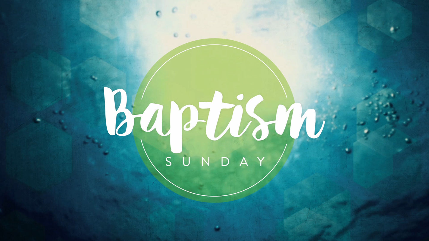 Baptism Water Title Still