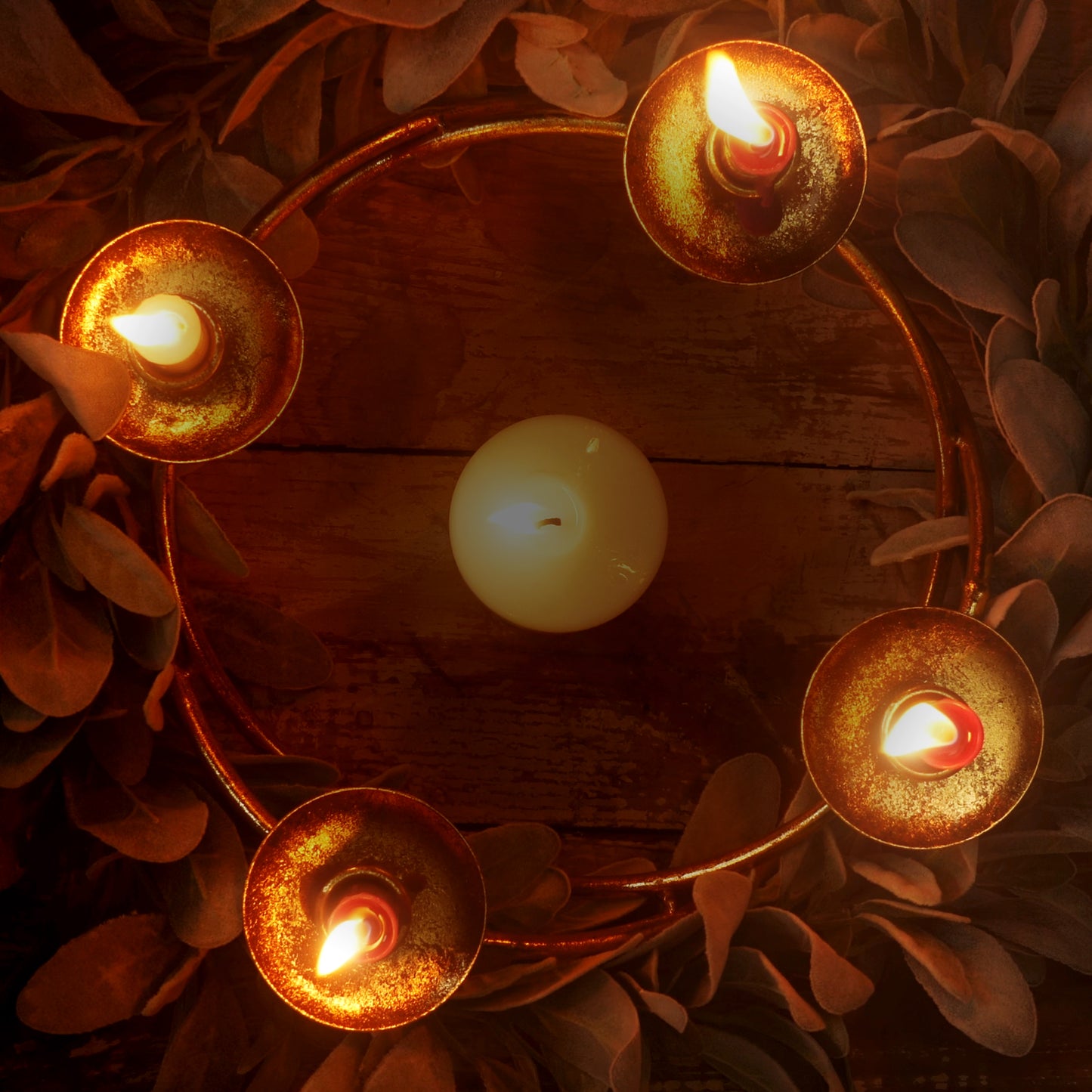 Candlelight Christmas Eve Blank