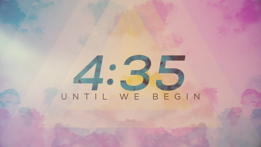 Colorful Spring Clouds Countdown