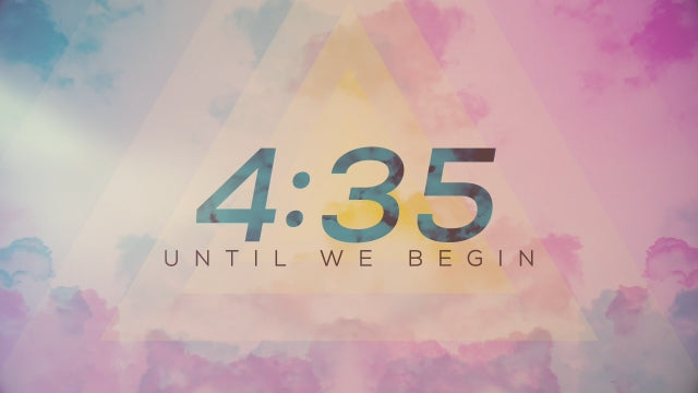 Colorful Spring Clouds Countdown