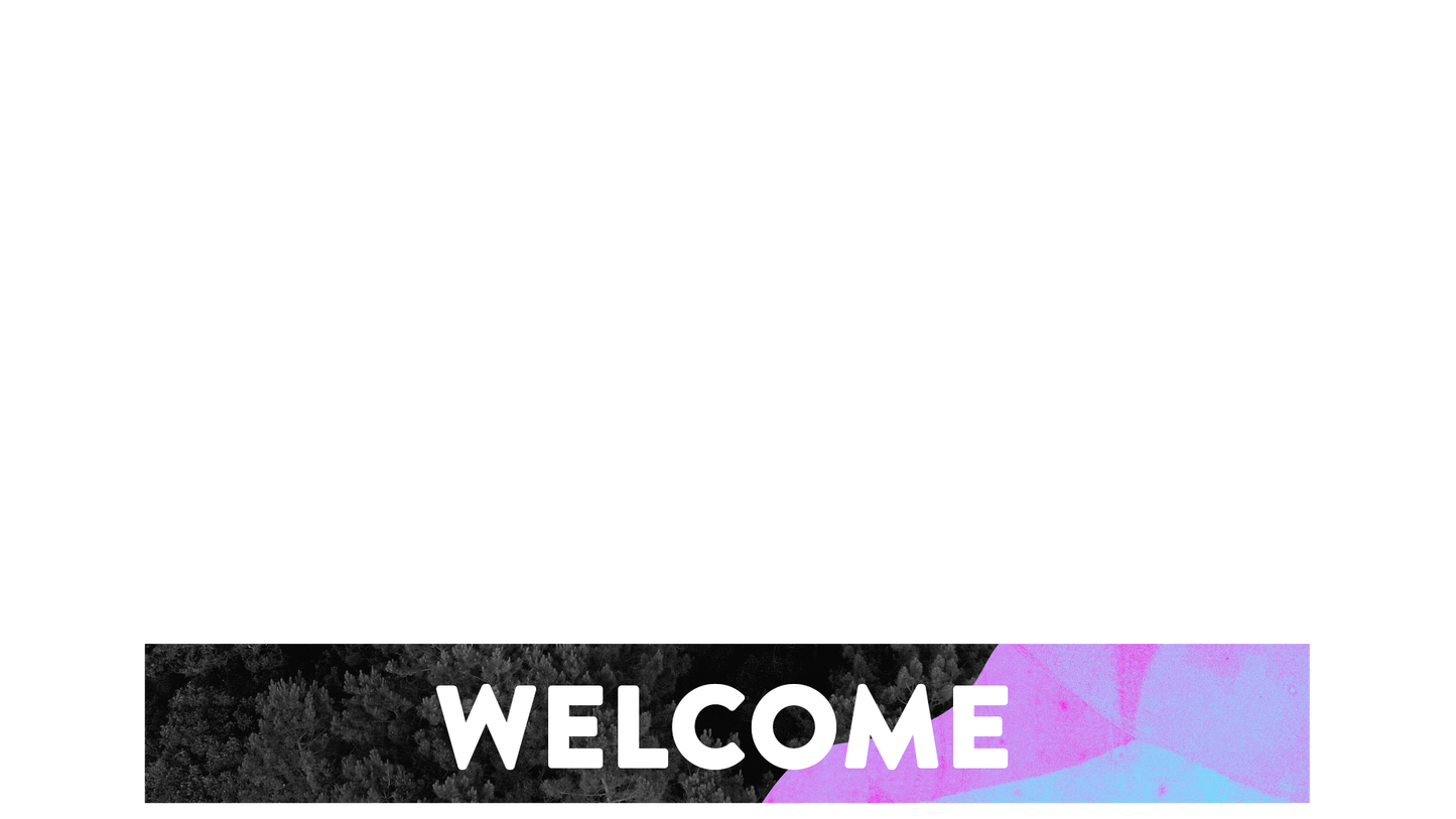 Vibrant Nature B Lower Third Welcome