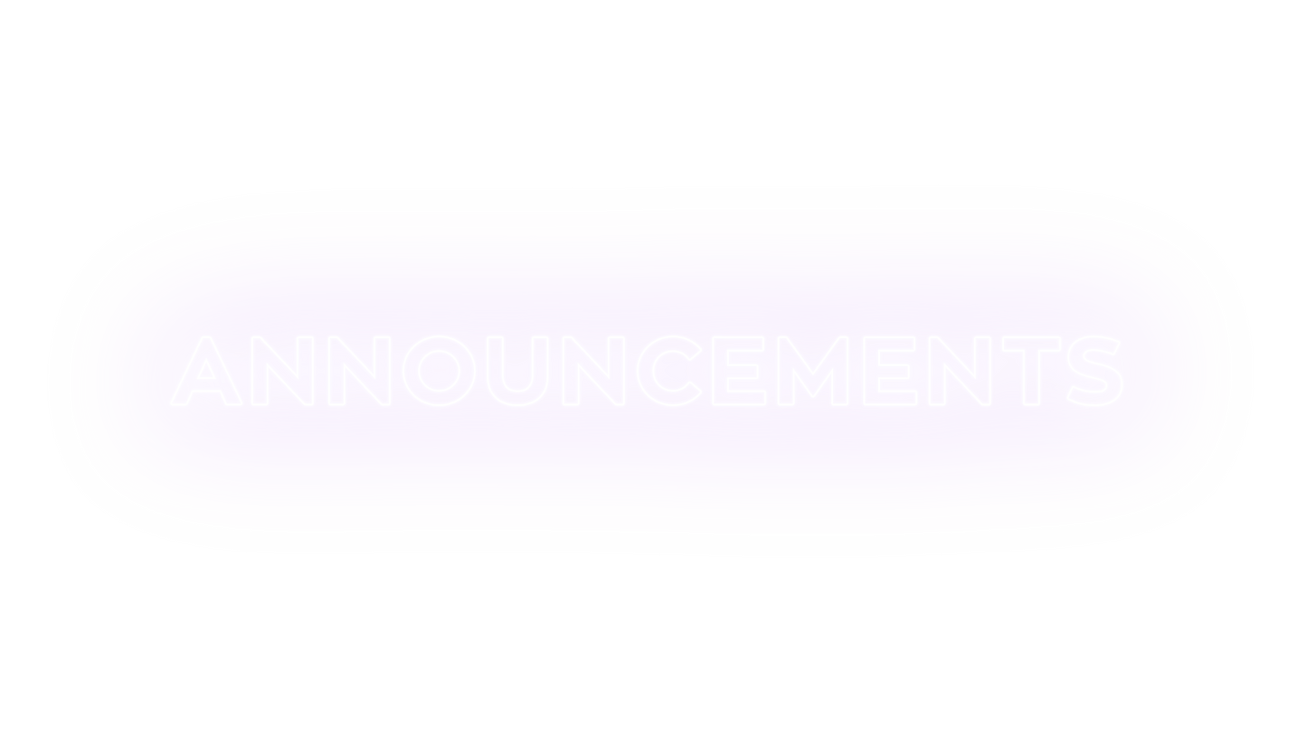 Light Wall Announcements