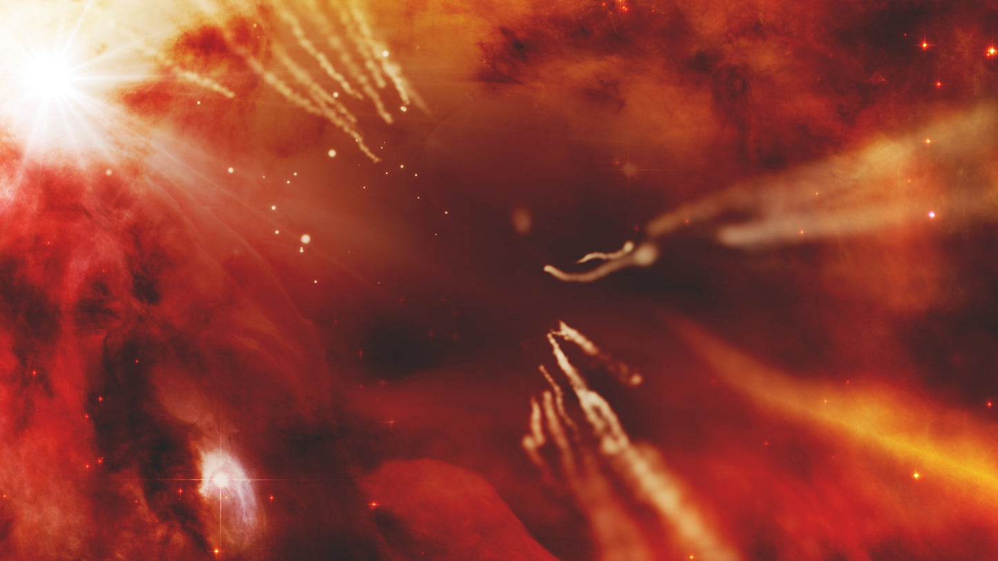 Cosmic Stars Orange