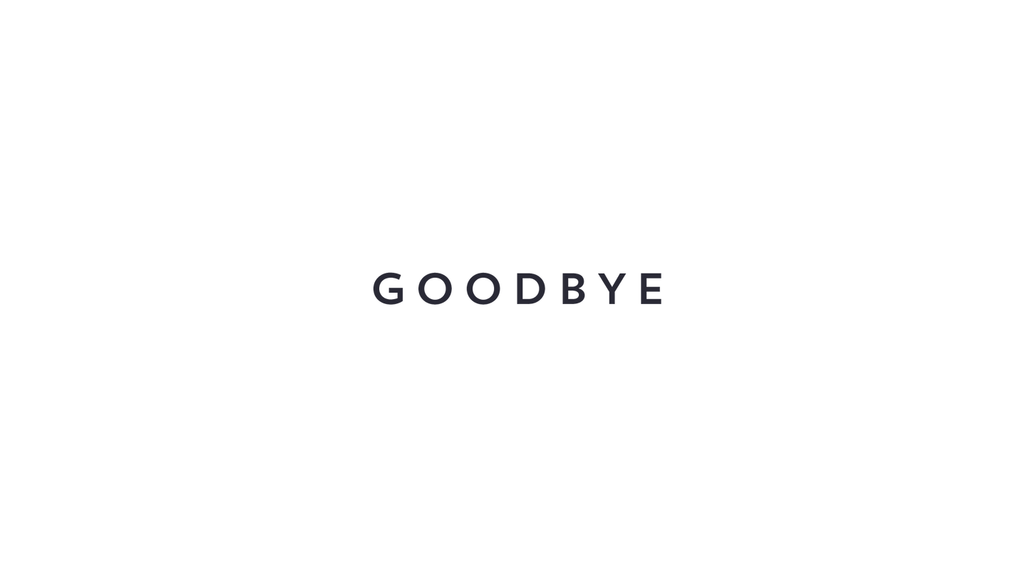 Urban Collection Goodbye