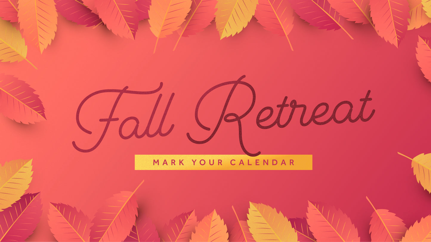 Fall Retreat Sermon
