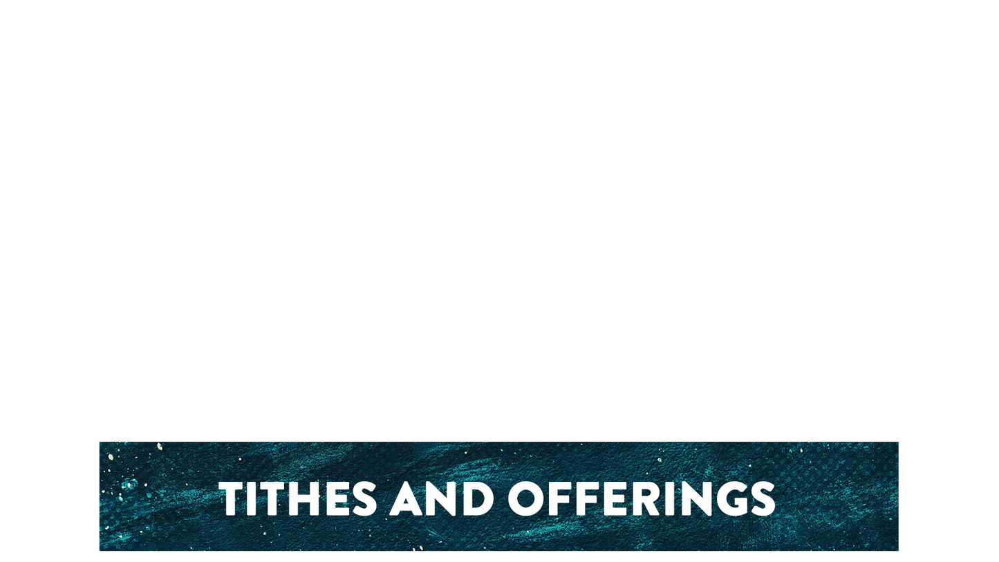 Nativity Brush Lower Third Tithes Offering