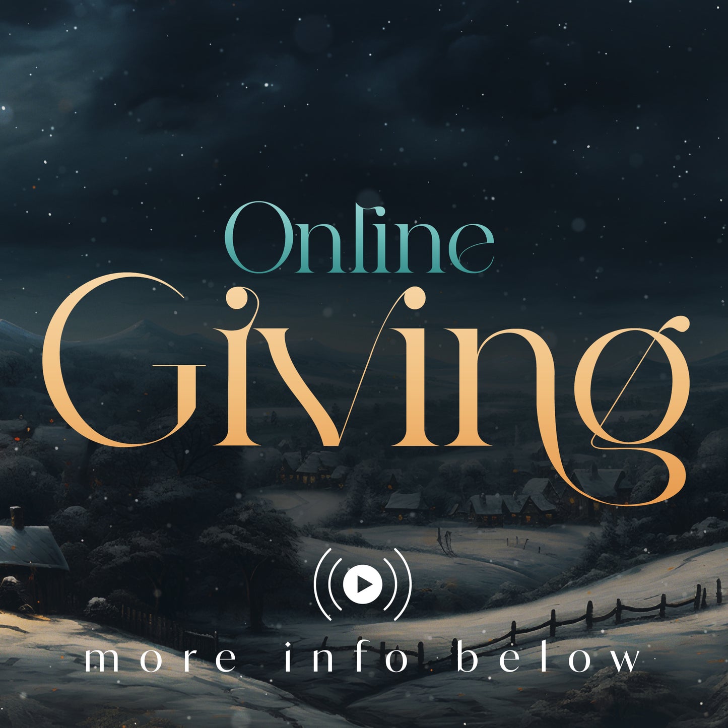 Christmas Villages Giving