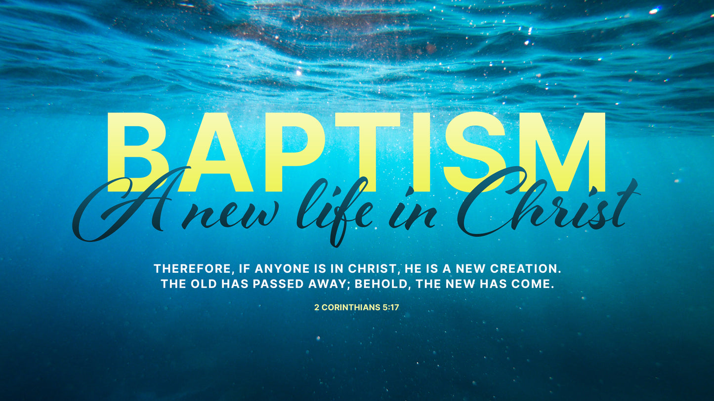 Dive Baptism Title Sermon