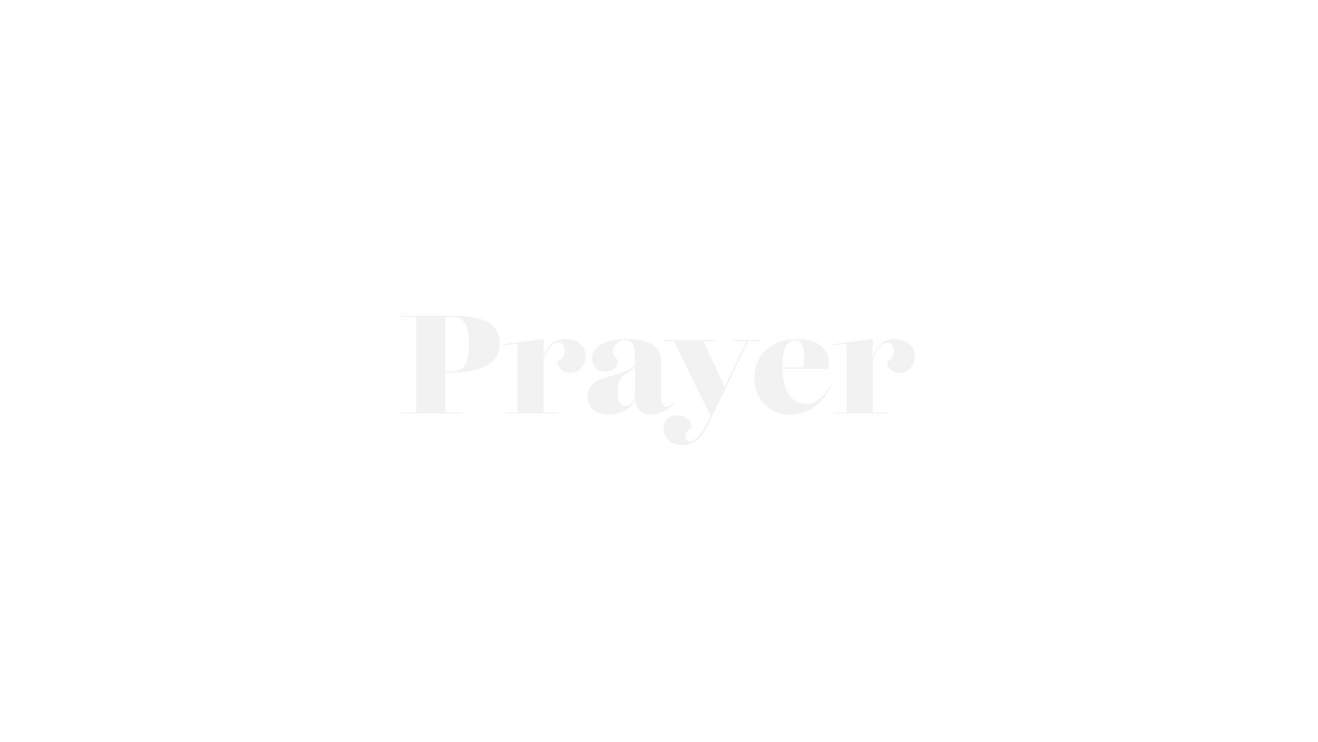 Aerial Prayer