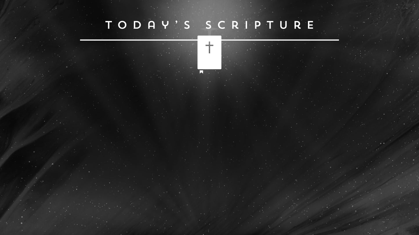 Painted Christmas Scripture Still