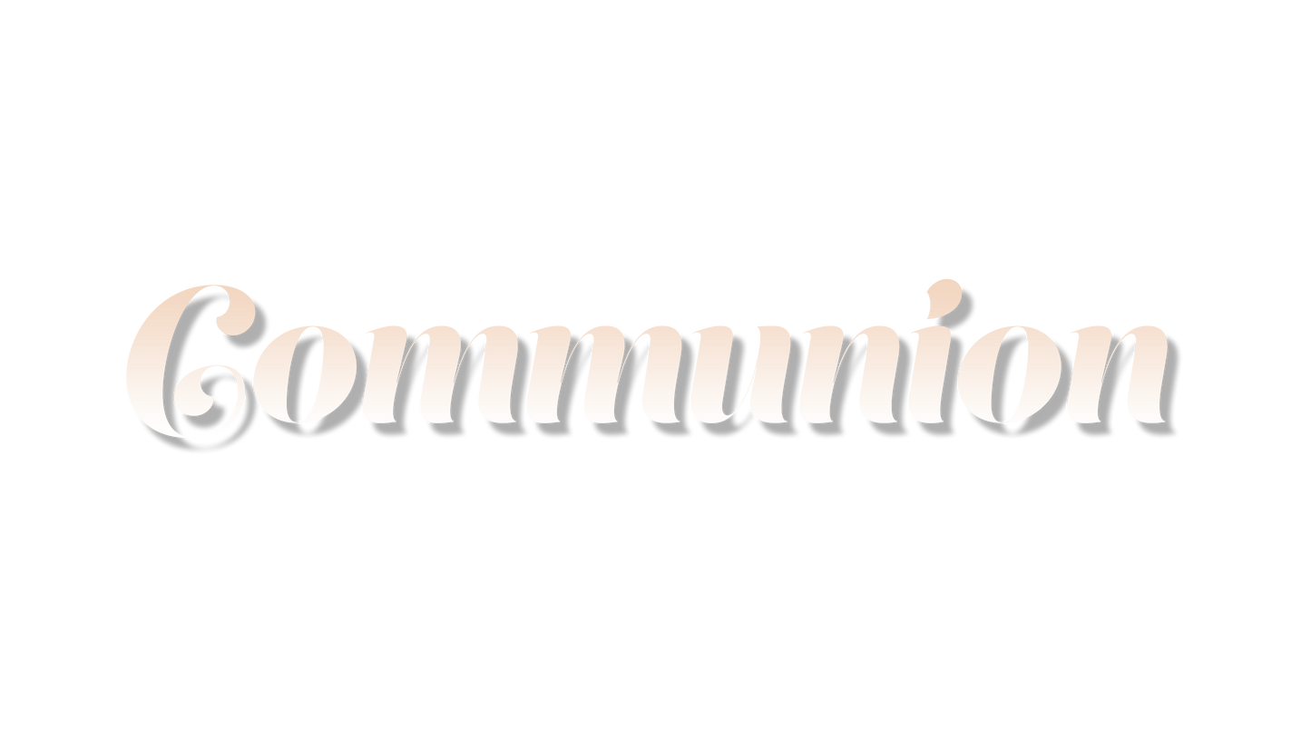 Muted Textures Communion