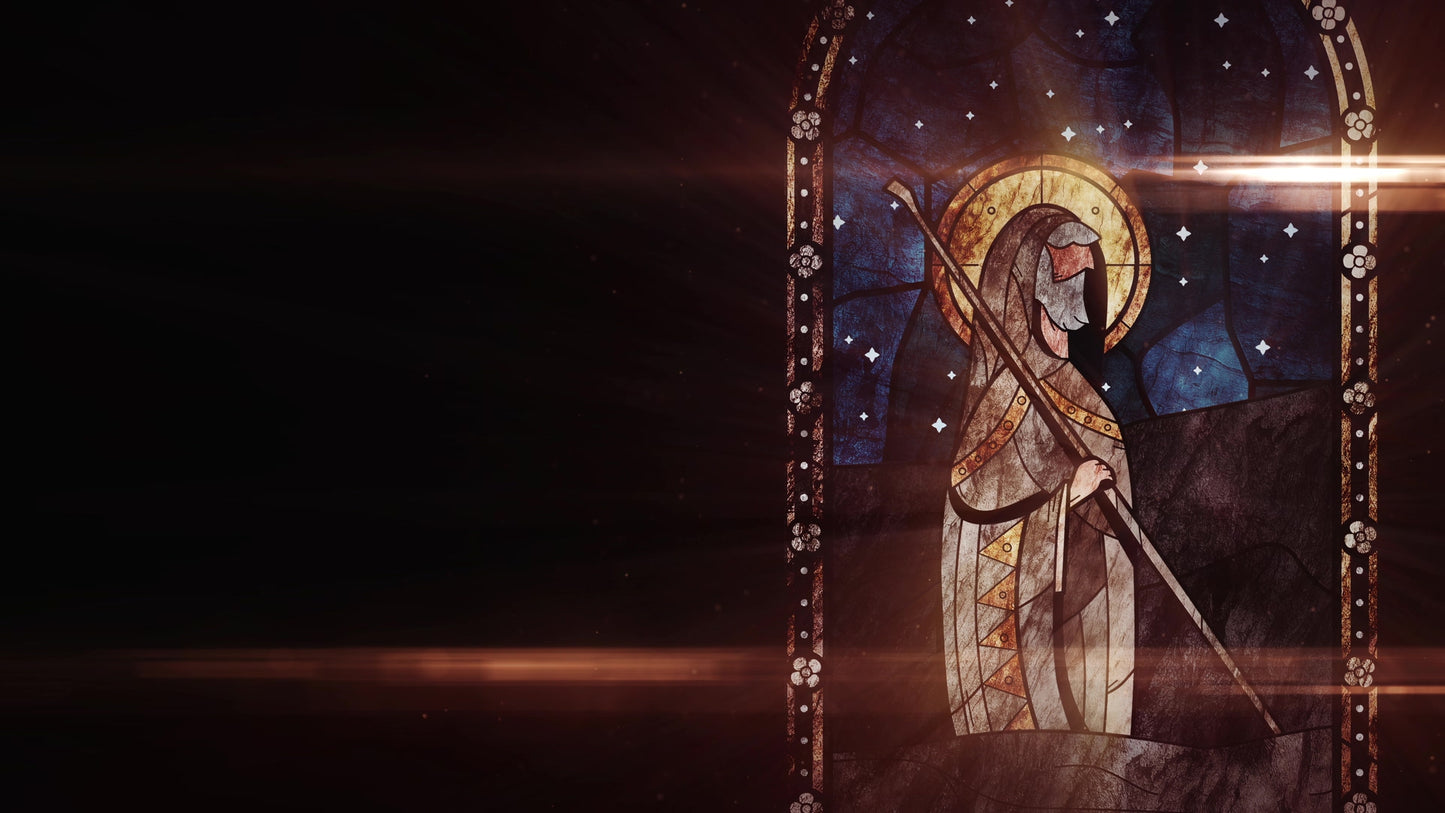 Nativity Glass Joseph