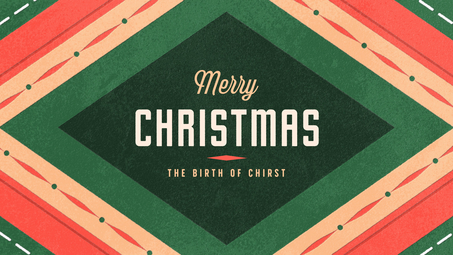 Merry Christmas Postcard Sermon