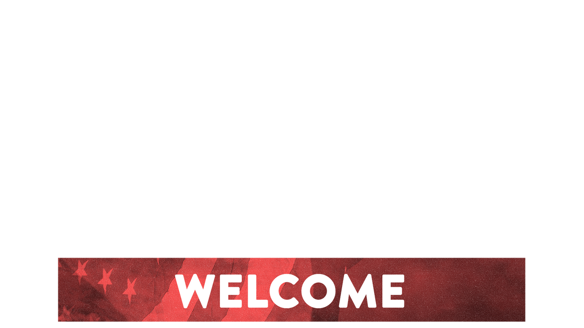 Veterans Day Flag Lower Third Welcome
