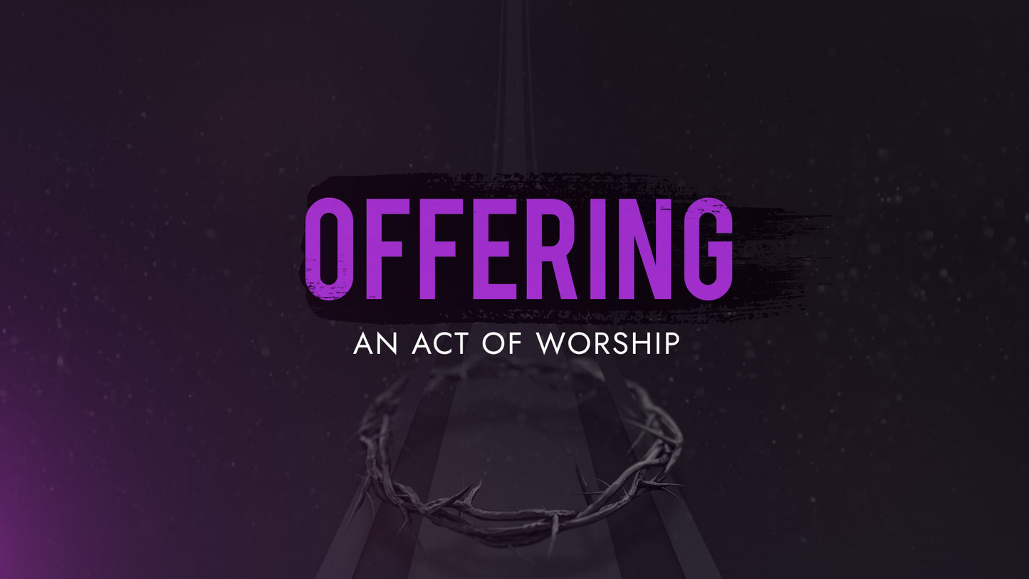 Lent Offering Still Vol1