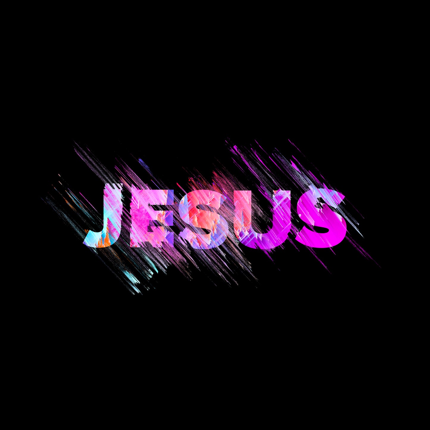 Easter Colors Jesus