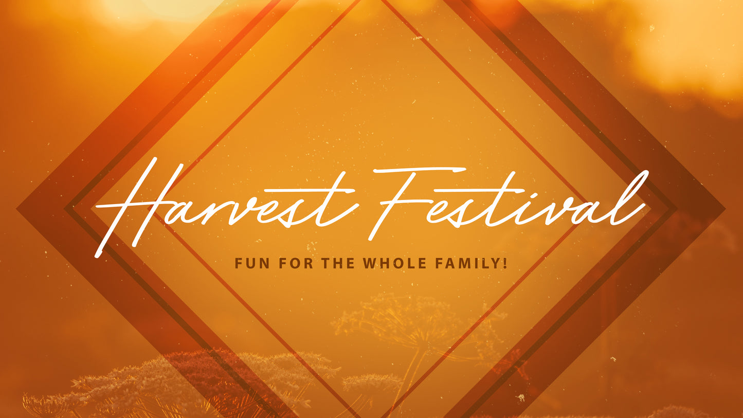 Harvest Festival Sermon