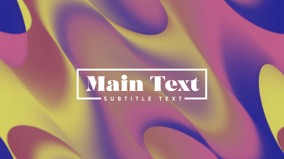 Color Warp Sermon Titles
