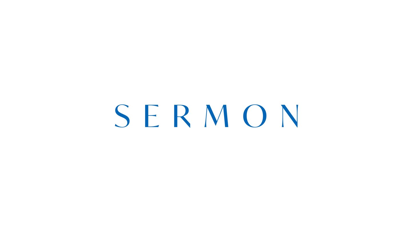 Summer Contours Sermon
