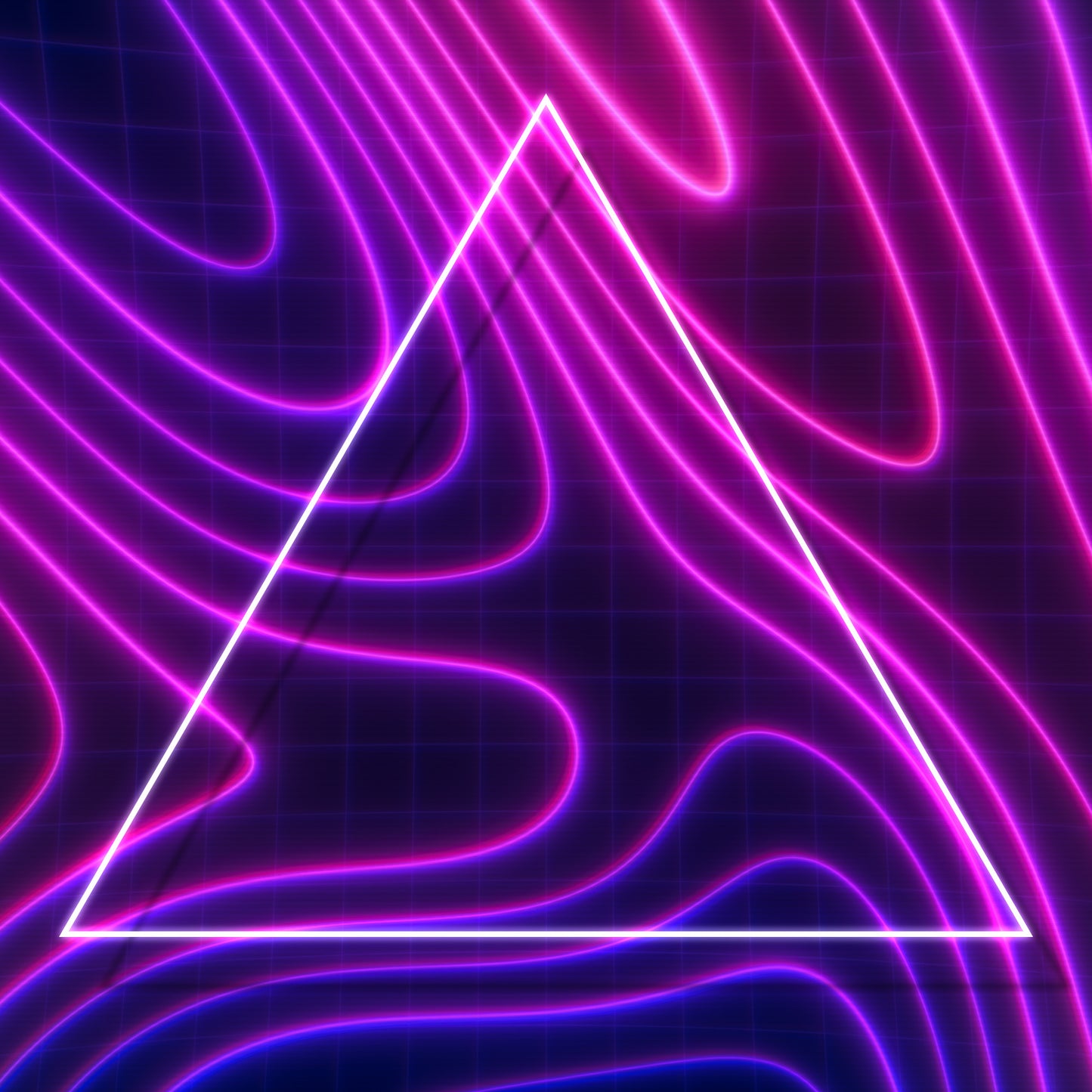Neon Topo Title