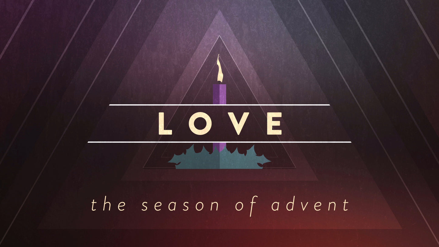 Christmas Advent Candles Love Still