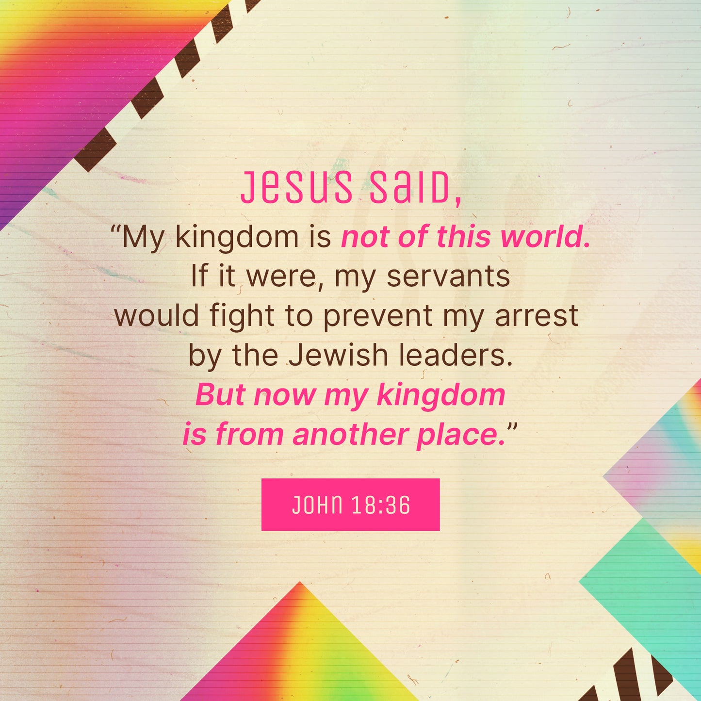 John 18:36
