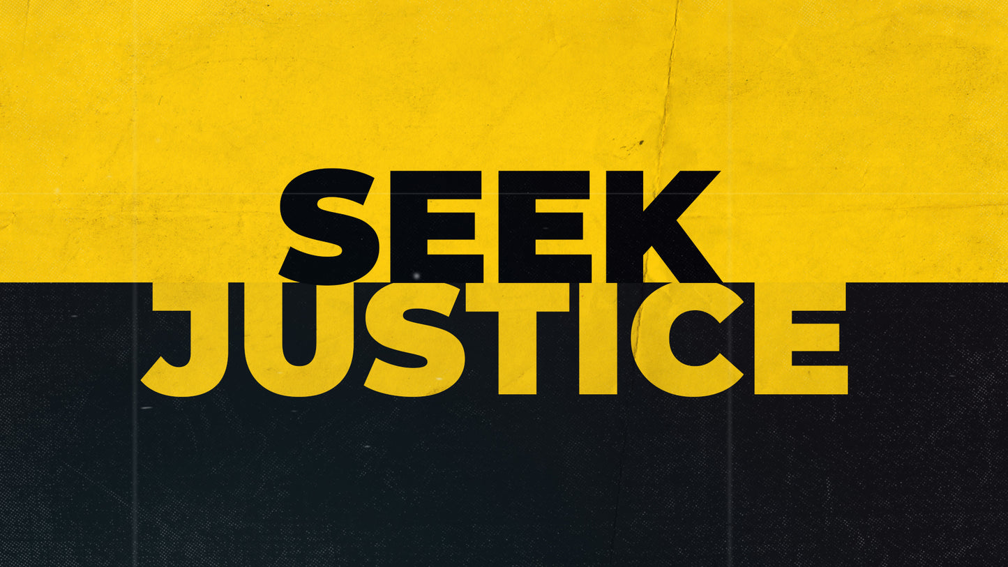 Custom Seek Justice Sermon