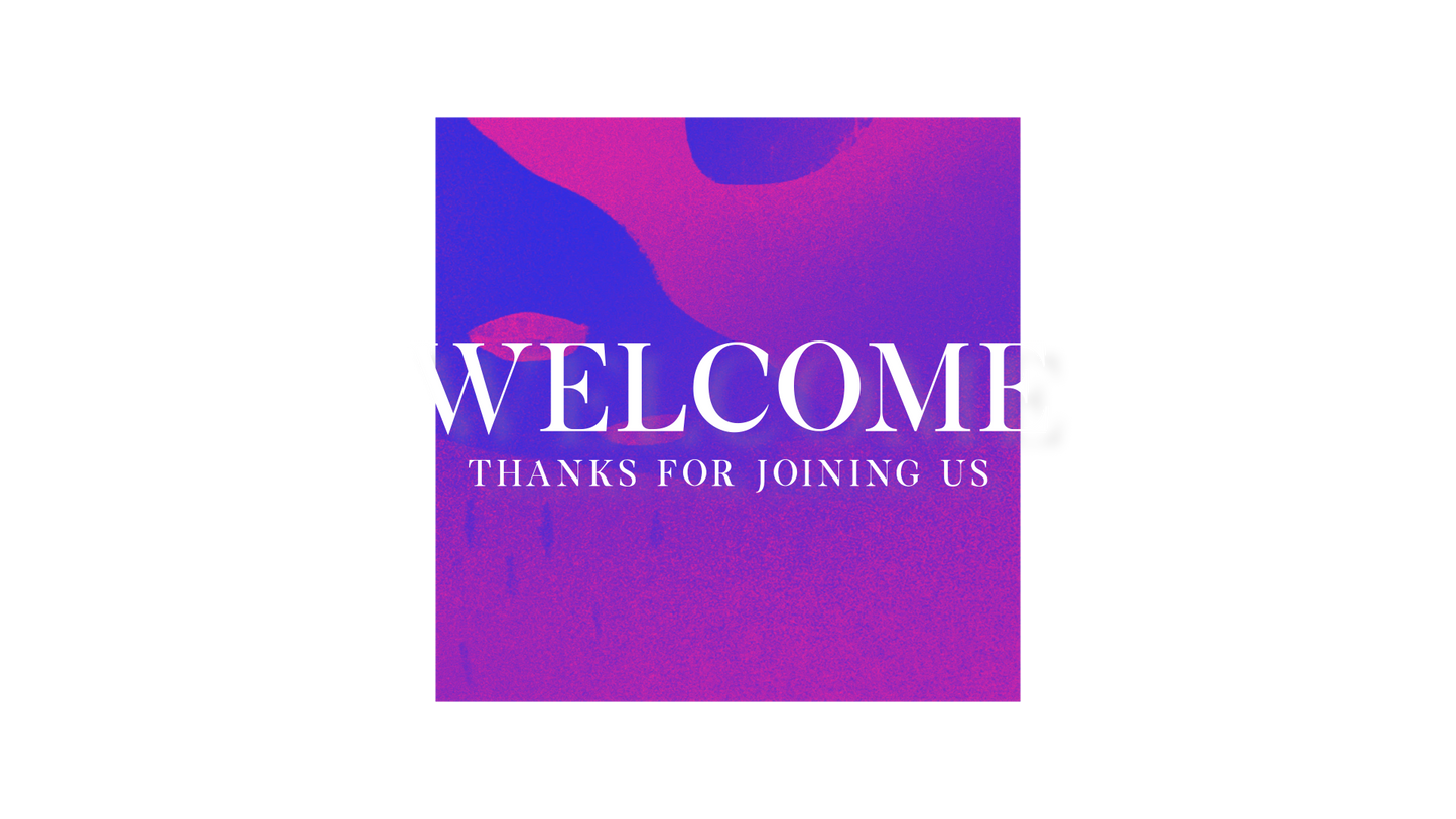 Vibrant Nature B Overlay Welcome