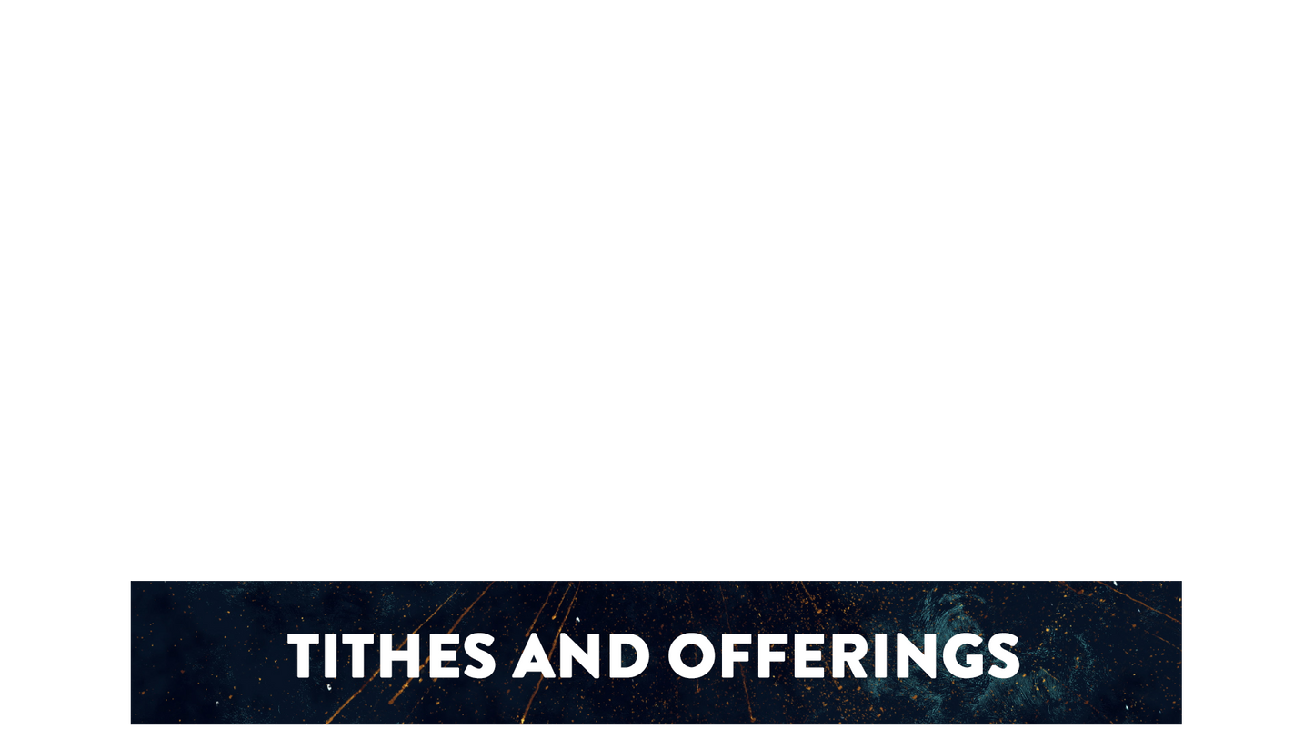 Silent Night Lower Third Tithes Offering