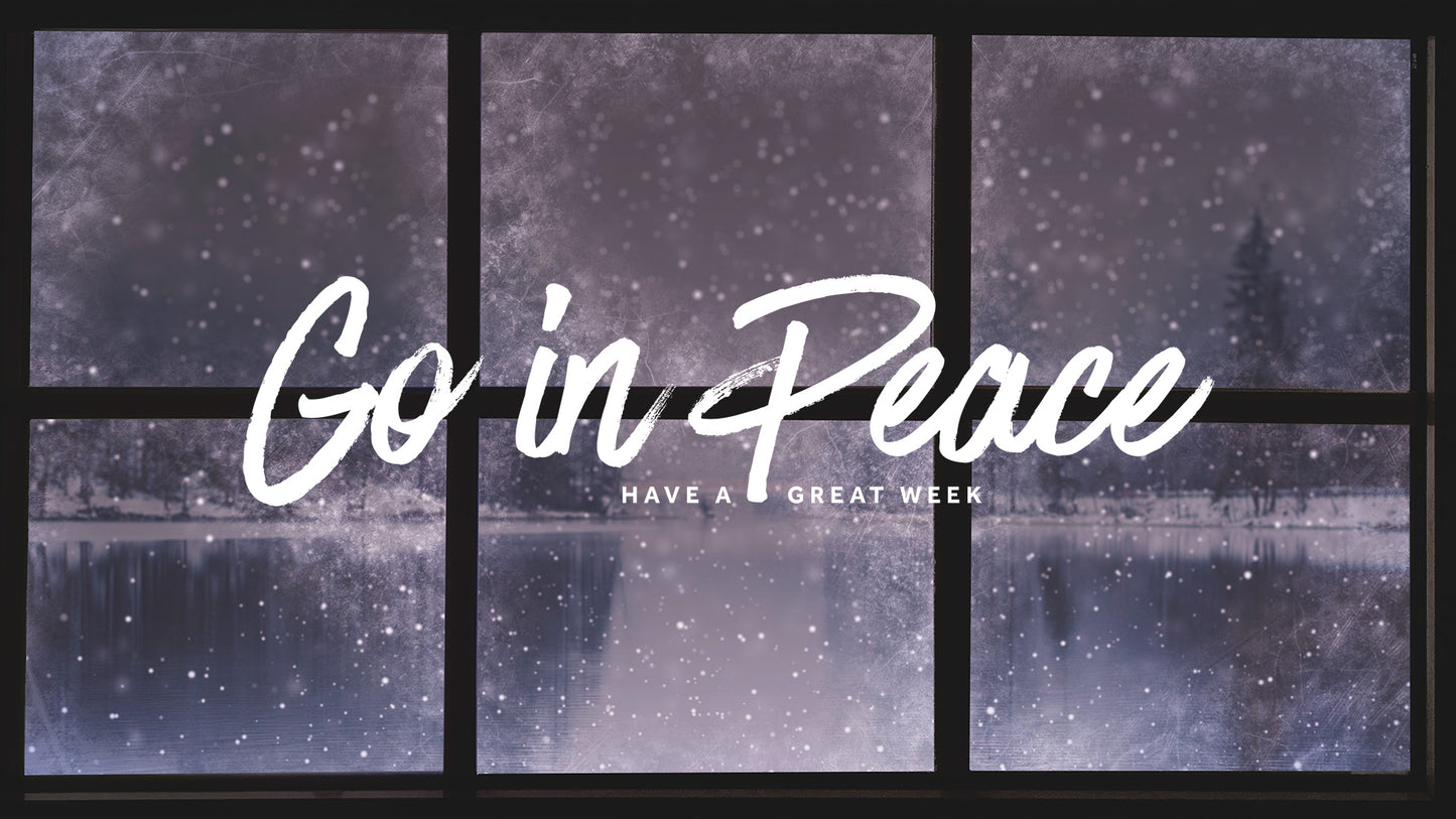 Christmas Windows PSD