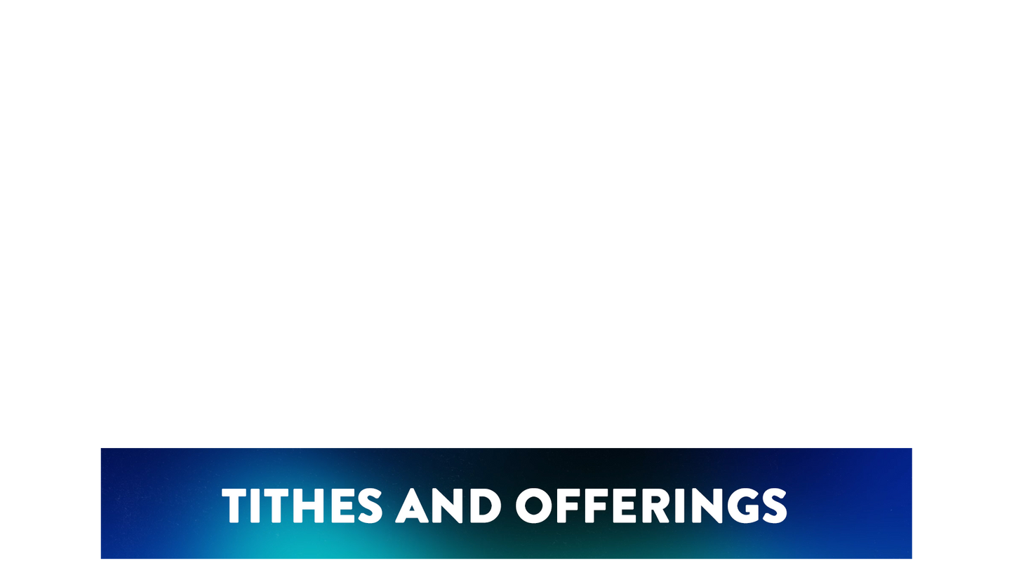 Vintage Light Lower Third Tithes Offering