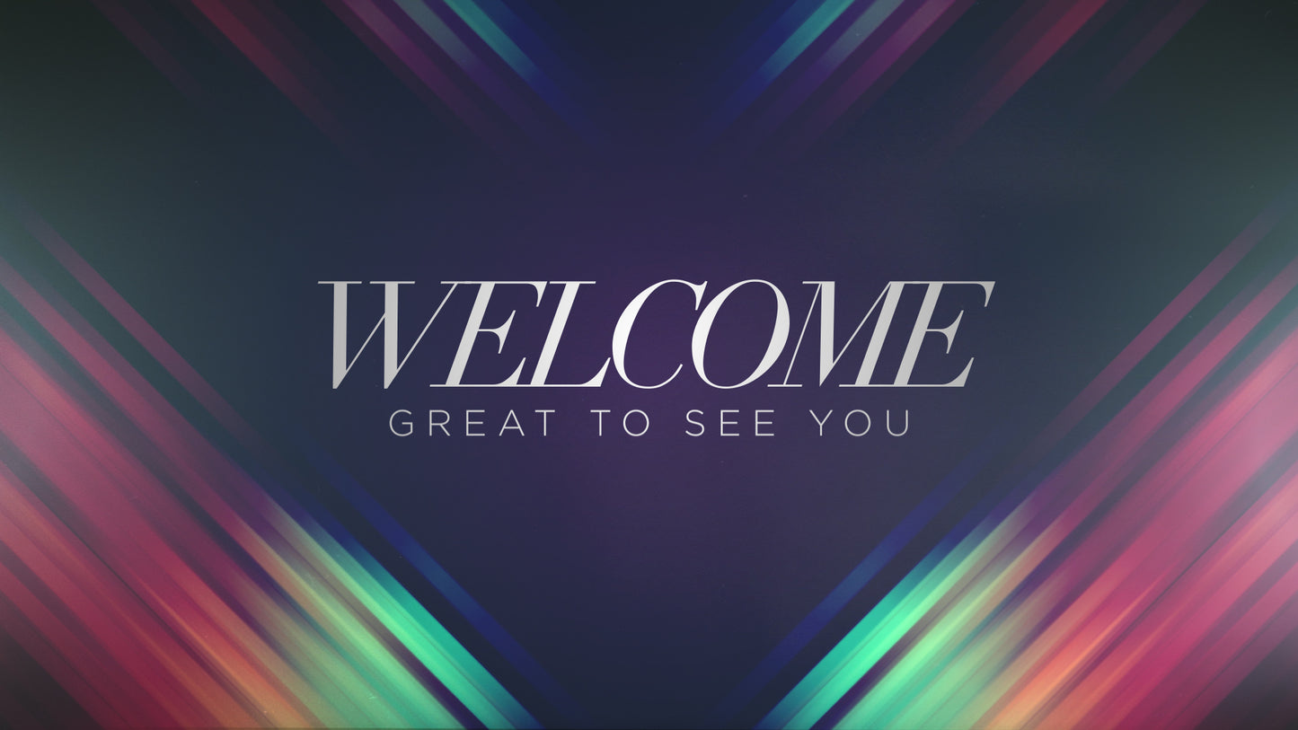 Vibrant Prisms Welcome Still
