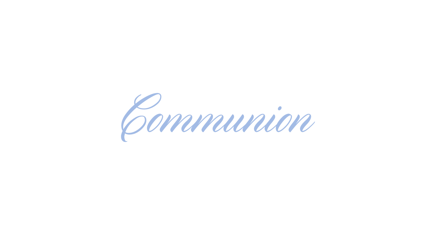 Nativity Collection Communion