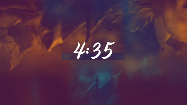 Fall Reflections Countdown