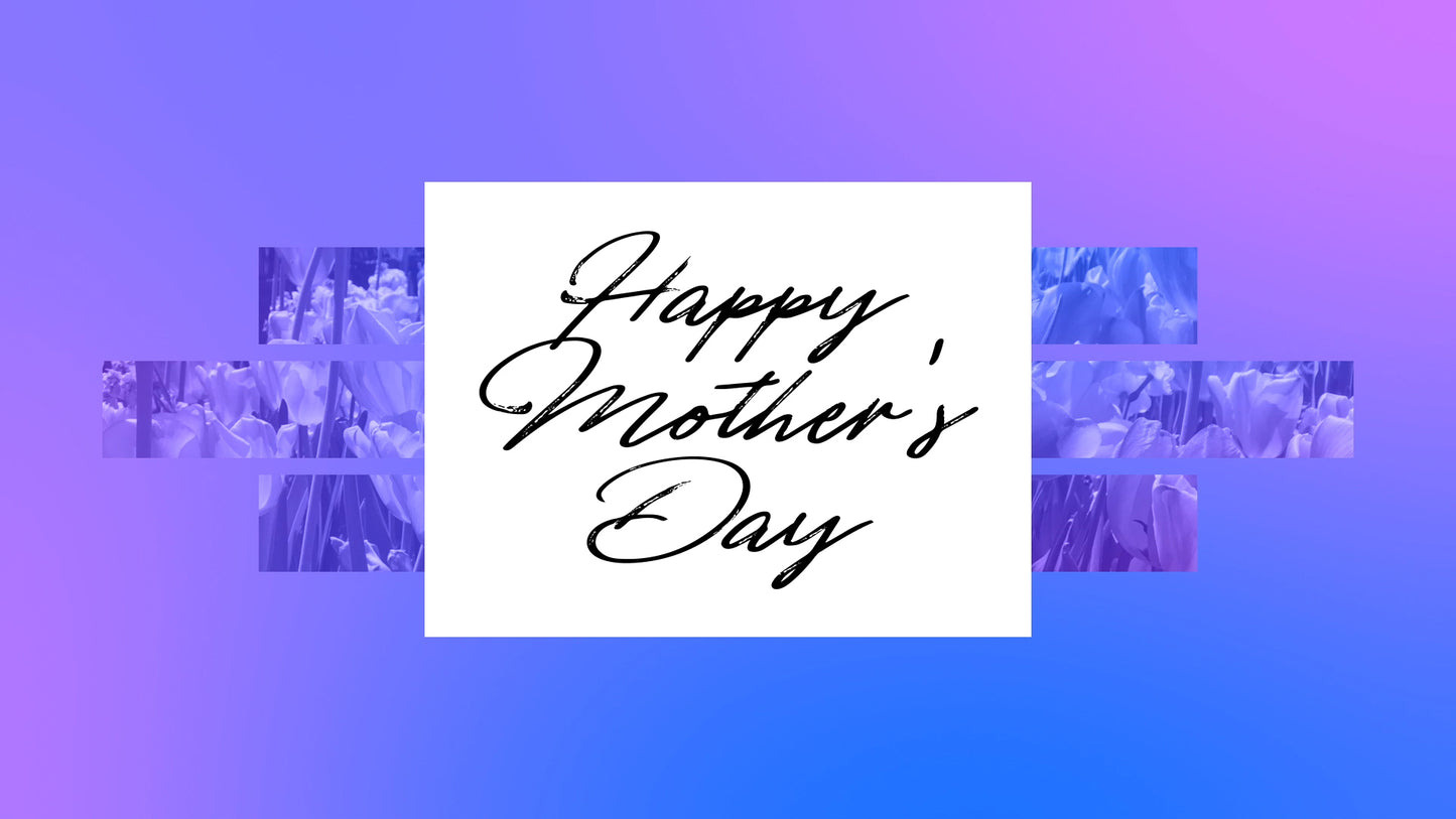 Radiant Gradient Mother's Day Title 01 Still