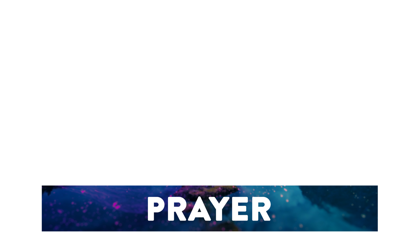 Vivid Nature Lower Third Prayer