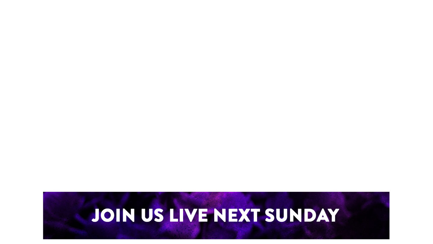 Floral Paint Lower Third Next Sunday