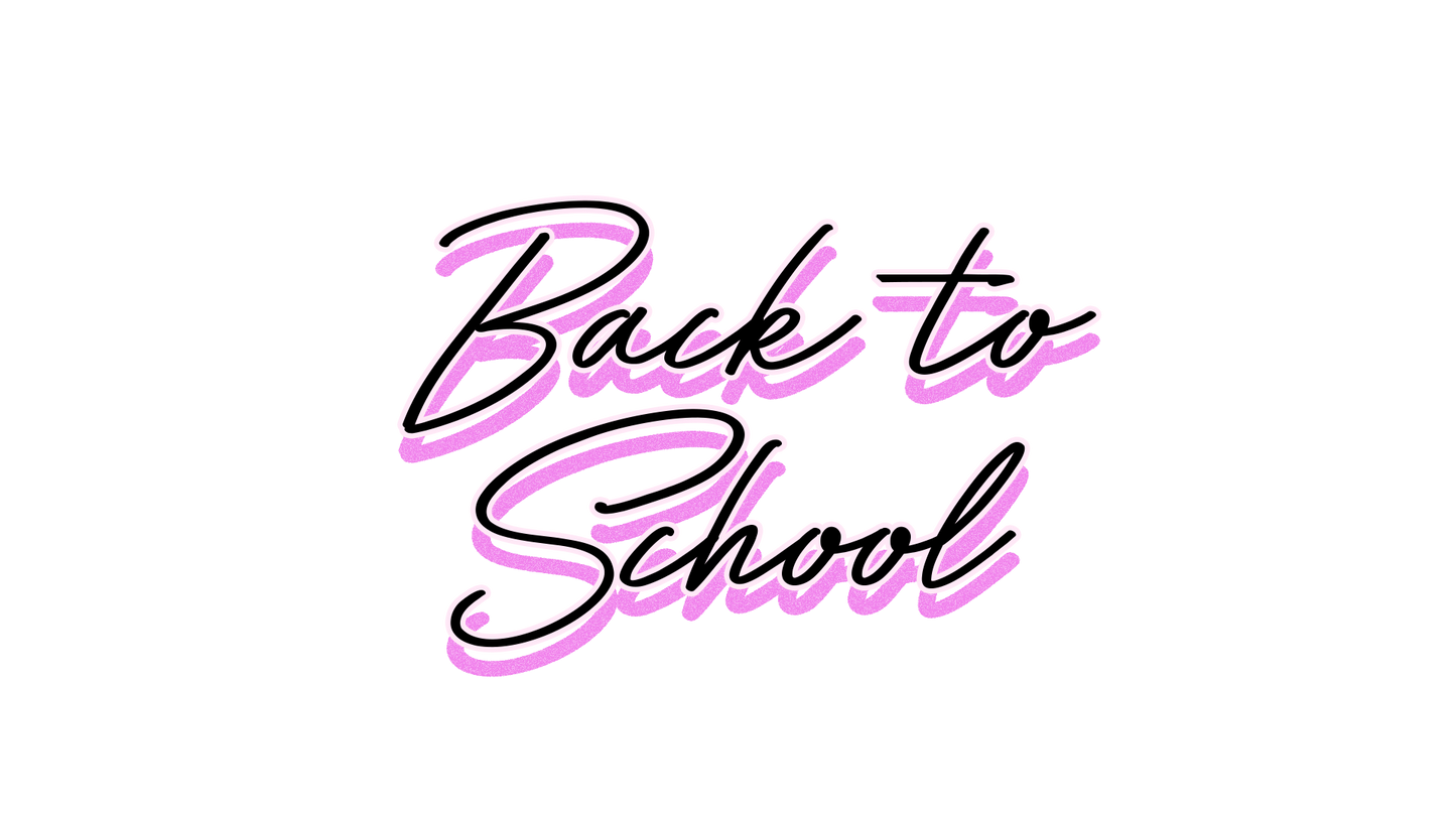 Neon Back to School