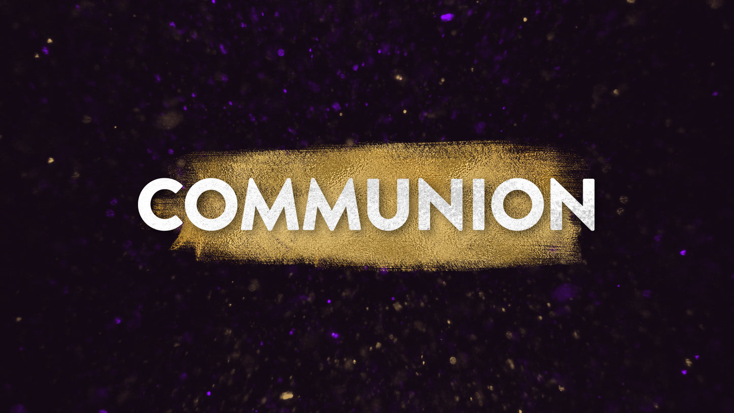 New Years Glitter Communion Still