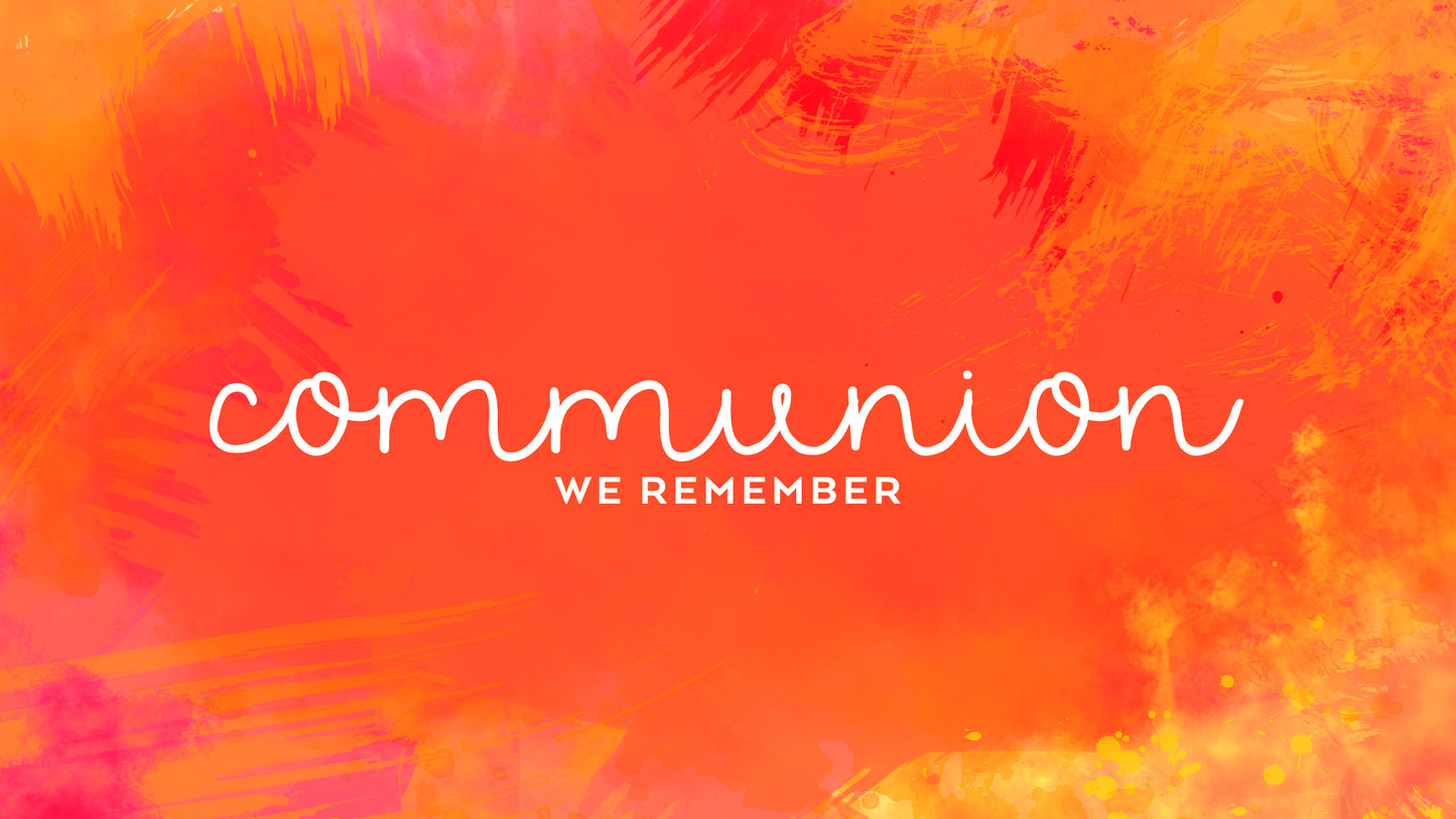 Color Splash Communion