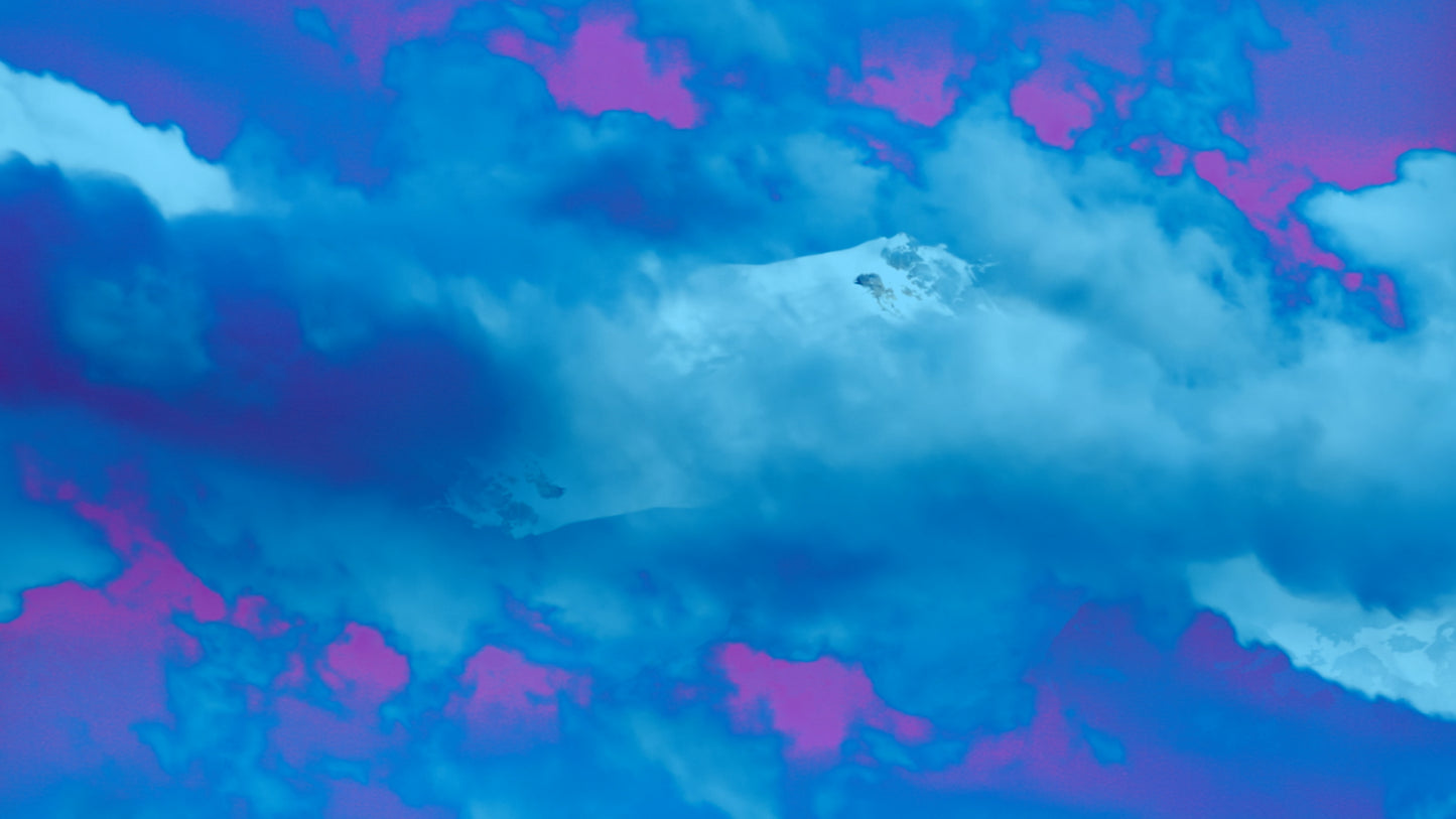 Mirror Clouds Blue