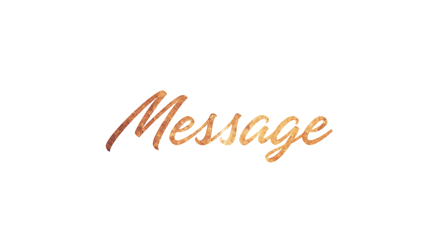 Advent Gold Message