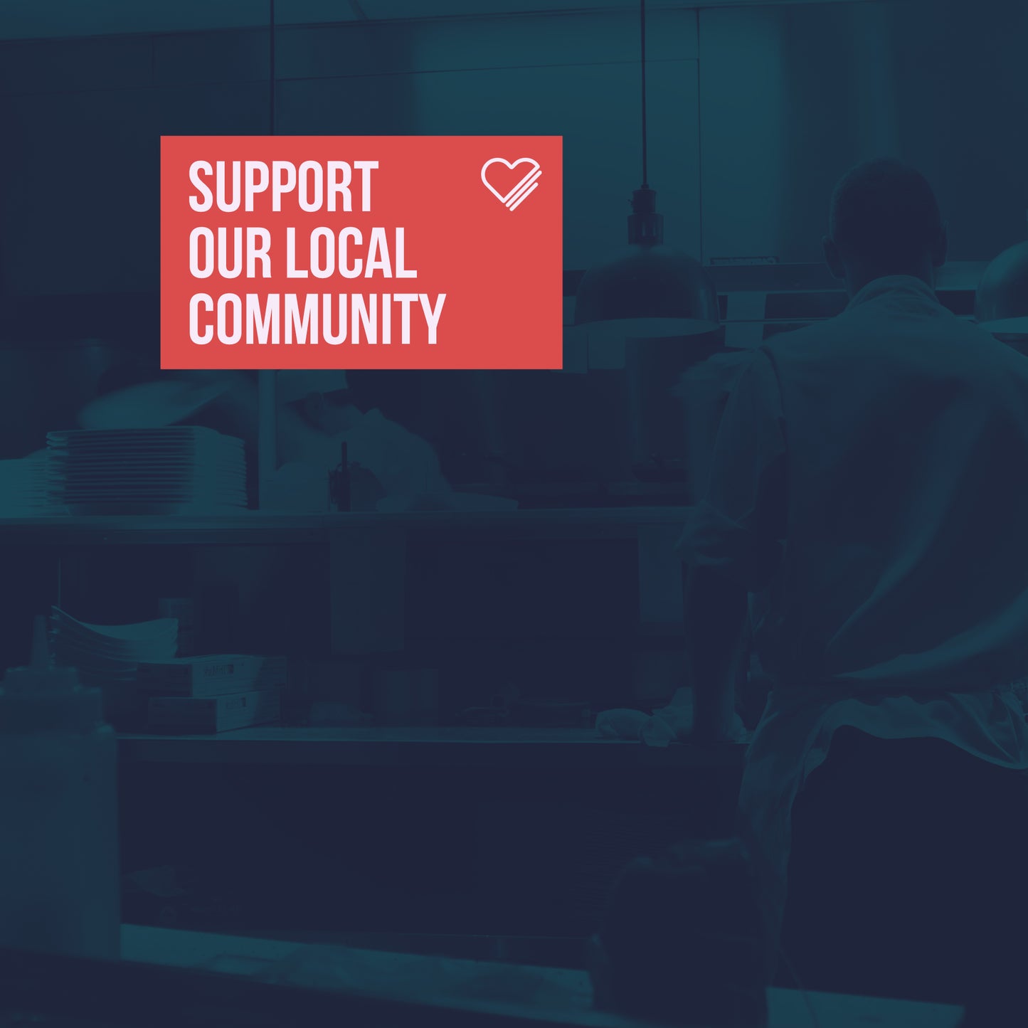 Support Local Restaurants Blank