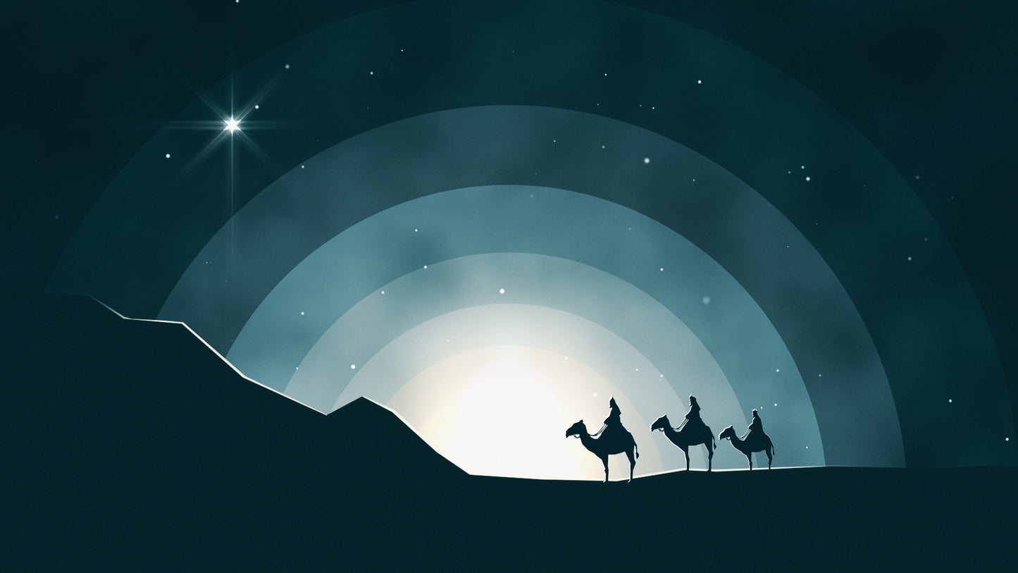 Winter Night Wisemen Still