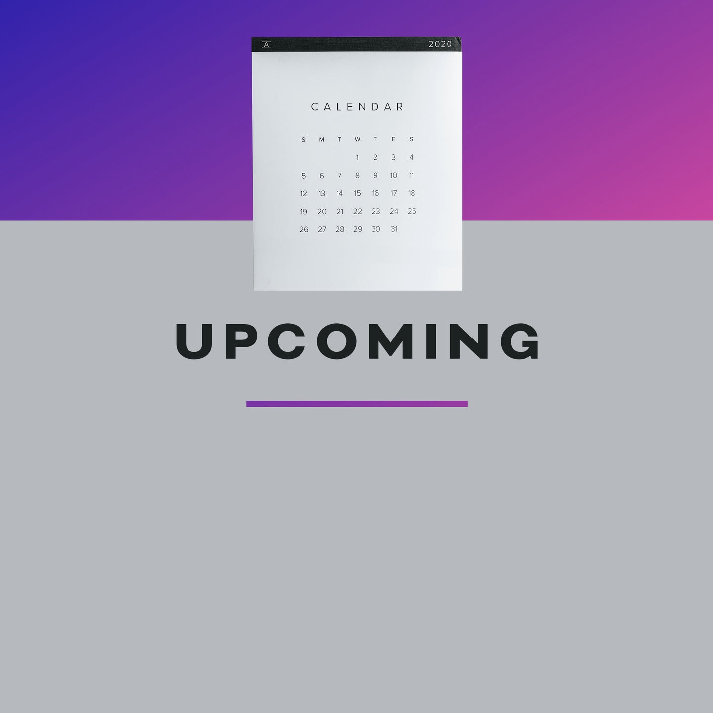 Upcoming List