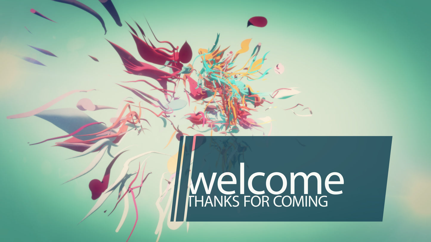 Abstract Summer Welcome