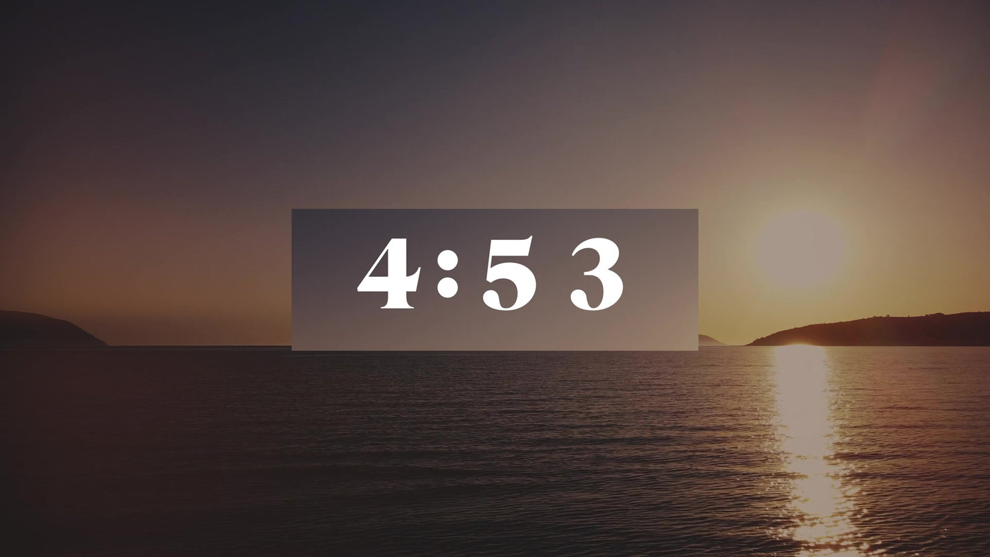 Vlorra Sunset Countdown